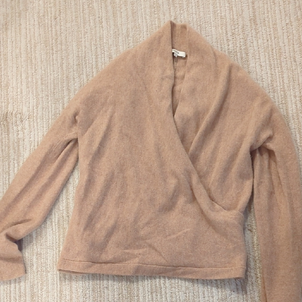 Vince Cashmere wrap sweater